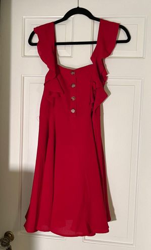 SheIn Red  Dress