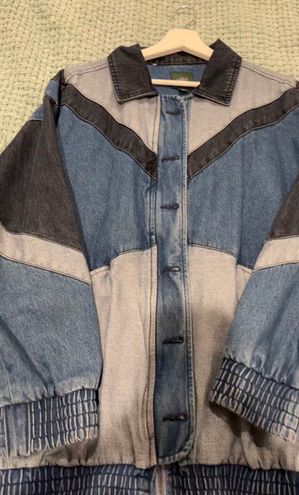 Wild Fable Patchwork Jean Jacket