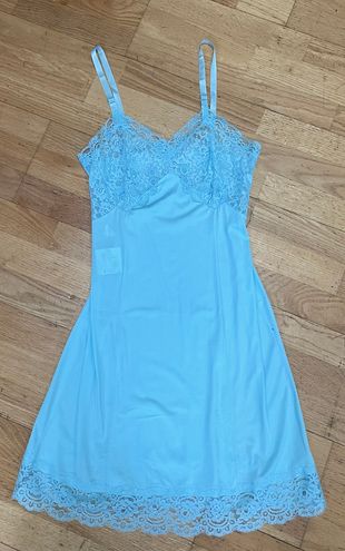 vintage baby blue lingerie dress - $41 - From Emily