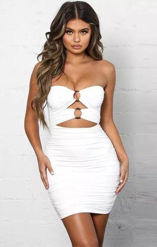 White Double Ring Dress