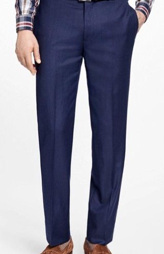 Brooks Brothers Regent Fit Stretch Wool Trousers