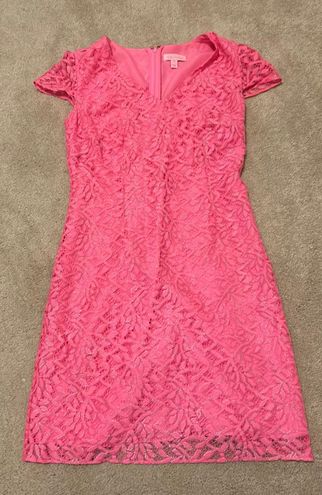 Lilly Pulitzer Pink Cocktail Dress Size XS - $17 (81% Off Retail ...