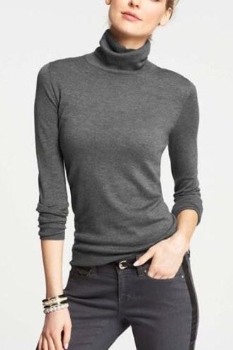 Ann Taylor Grey Sweater