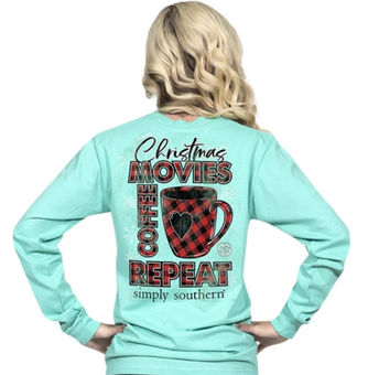 Simply southern long sleeve christmas shirts Clearance