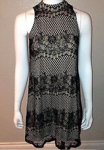 xhilaration black lace dress