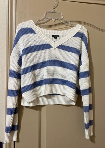 Tilly's blue and white stripped sweater