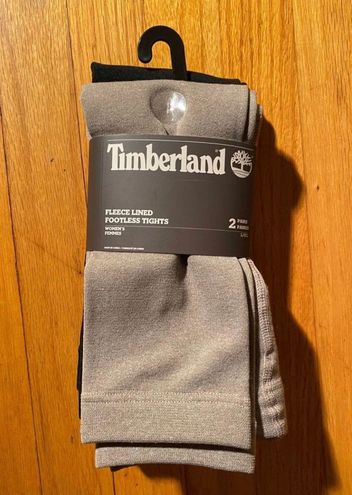 Timberland fleece lined footless tights.