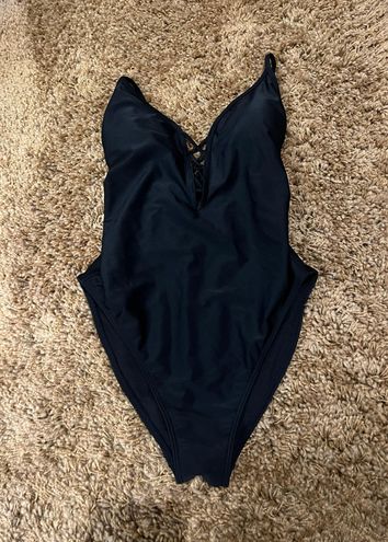 Hollister One Piece Bathing Suit Black - $13 - From Trinity