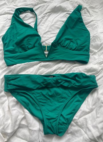 Time & Tru Green Bikini 