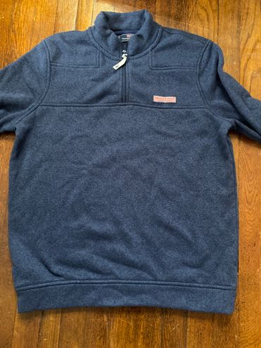 Vineyard Vines Quarterzip Blue Size M - $18 (55% Off Retail) - From Emily