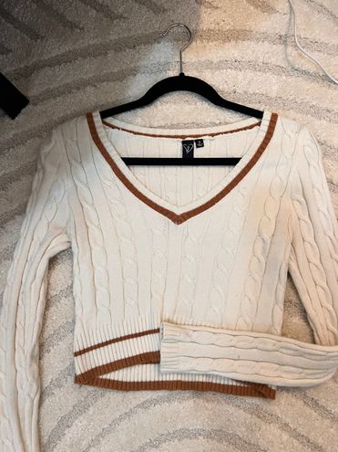 Windsor Cropped Knit Sweater
