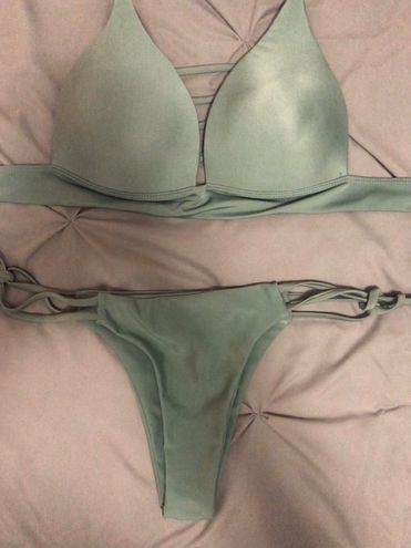 SheIn Green Bikini Set