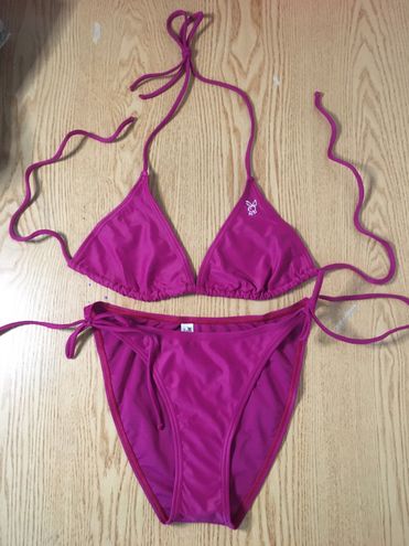 Playboy New Super Sexy 2pc String Bikini Swimsuit With Logo in ...