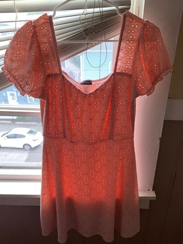 Fashion Magazine Light Pinkish Coral Dress