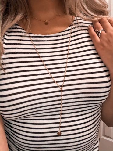 Free People Layered Gold Necklace 