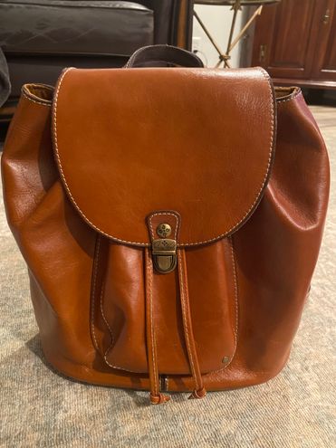 Patricia Nash Leather Backpack Tan - $45 (70% Off Retail) - From Hannah