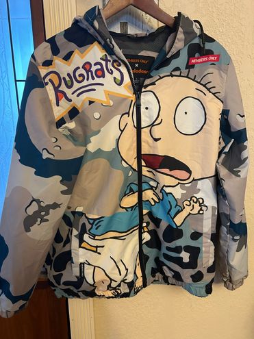 Members Only x Nickelodeon Small Rugrats Windbreaker Jacket Size M ...