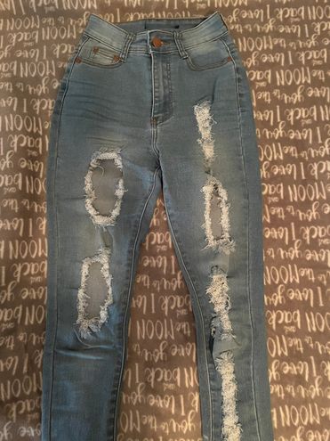 Fashion Nova Distressed Jeans