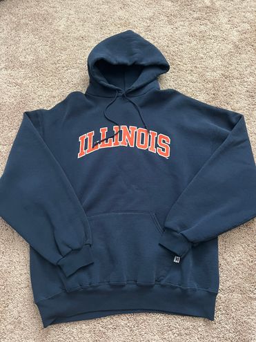 Russell Athletic University Of Illinois Hoodie Blue Size XL - $32 (50% ...