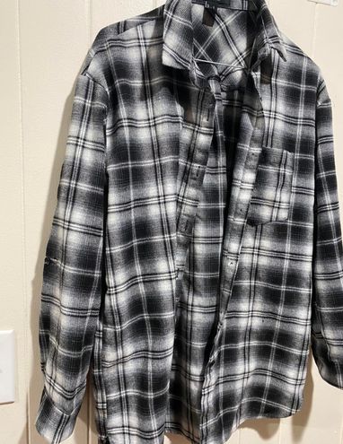 Forever 21 Flannel Cotton Button Up