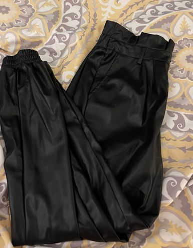 Black Leather Pants 