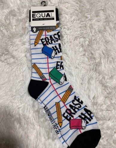 Erase Hate Crew Socks