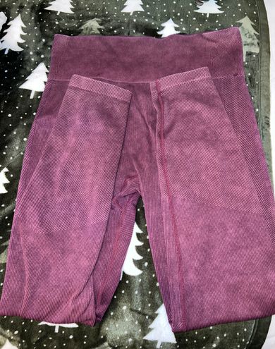 Target Joy Lab Ribbed Leggings Purple Size L - $18 (48% Off Retail ...