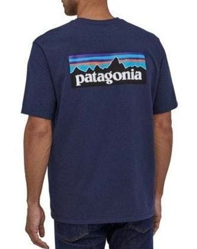 Patagonia Dark Blue Logo T-Shirt