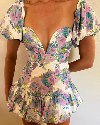for love bell Mini Floral Dress 