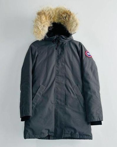 Canada Goose Victoria Parka 3037L in Graphite Gray Size XS - $998 ...