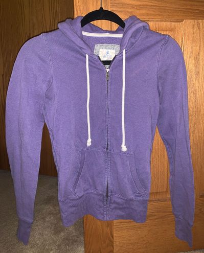 Aerie Zip Up Hoodie Purple Size XS - $20 - From Haley