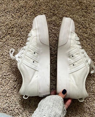 Adidas White Platform Size 9 - $38 (49% Off Retail) - From Sara