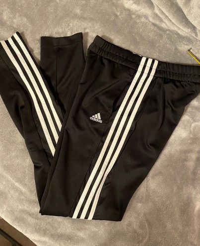 Adidas Black / White Striped Joggers