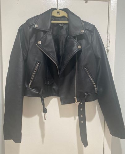 Forever 21 Leather Jacket Black - $25 (40% Off Retail) - From Haley