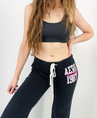 aeropostale low rise flared sweats｜TikTok Search