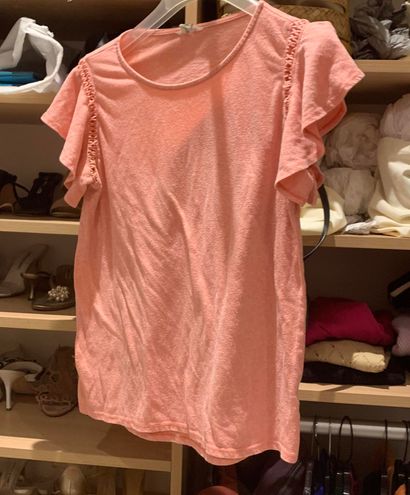 Roxy T-shirt salmon color
