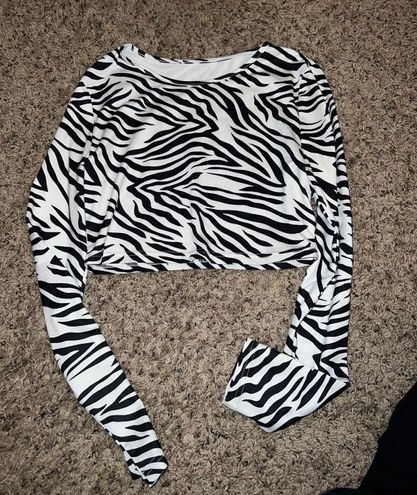 Zebra Print Long Sleeve 