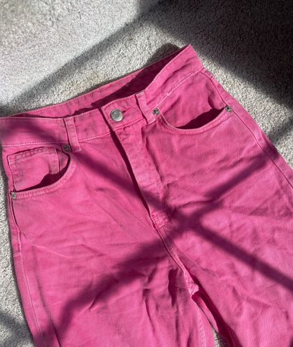 ZARA Wide Leg Jeans Pink Size 4 - $55 - From Carly