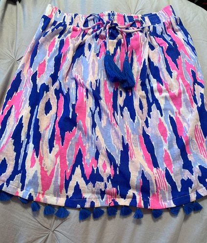 Lilly Pulitzer Xxs  Mini Tassel Skirt
