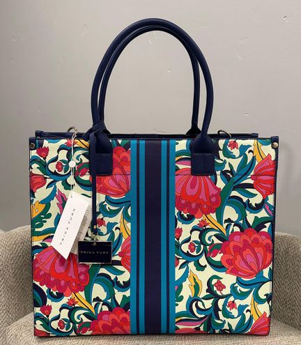 Trina Turk Floral Handbag Multi - $170 New With Tags - From Julia