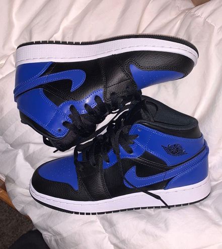 Nike Air Jordan 1 Mid. big boy 5.5Y Blue Size 5.5 - $165 (34% Off ...