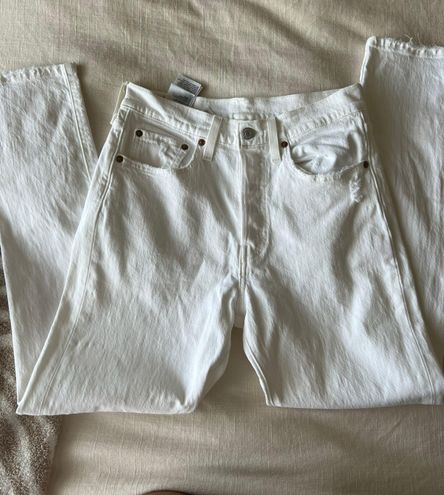 Levi’s 501 Skinny White Jeans