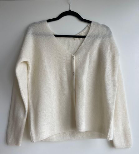 Sézane Gaspard Cardigan In Cream NWOT White - $42 (65% Off Retail ...