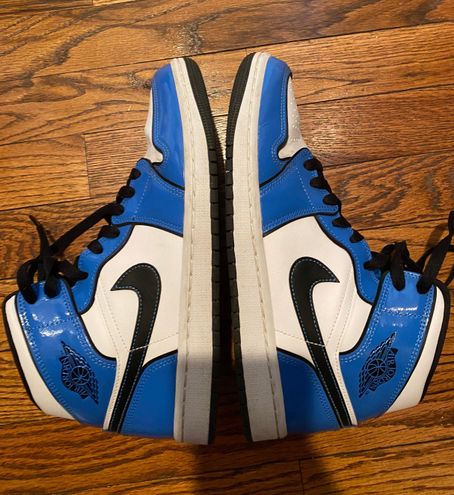 Nike Air Jordan 1 Mid Blue Size 9.5 - $160 - From Liza