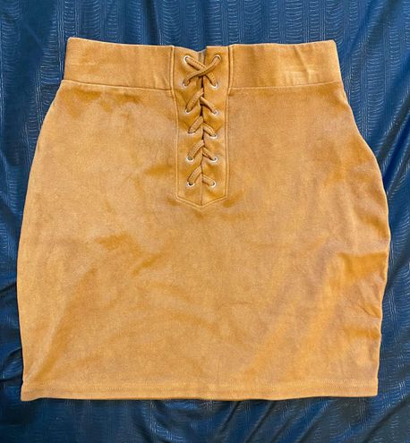 Forever 21 Brown Mini Skirt