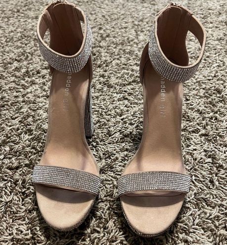 Madden Girl High Heels Silver Size 8 - $32 (64% Off Retail) - From Emerson