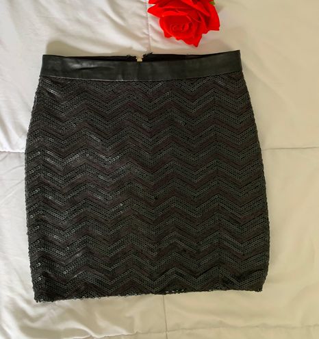 LF House Of Three  Sequin Mini Skirt