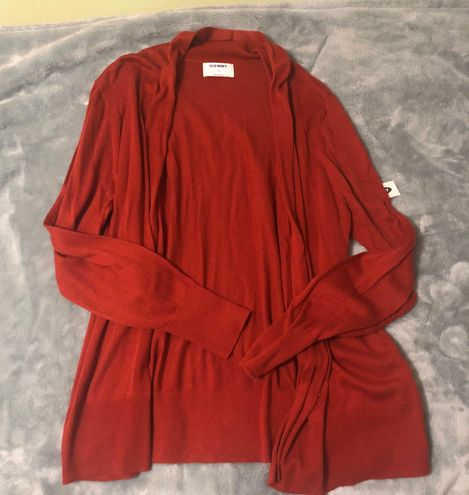 Old Navy Cardigan Red Size XL - $17 (43% Off Retail) New With Tags ...