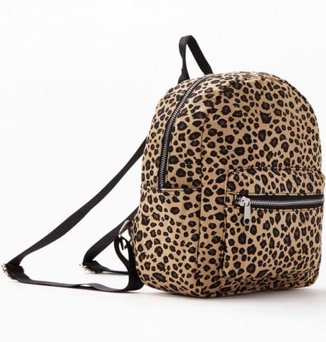 PacSun Leopard Print Mini Backpack Multi - $13 (62% Off Retail) - From ...