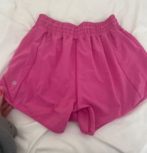 Lululemon Hotty Hot Shorts 4” Sonic Pink Size 6 - $41 (39% Off Retail ...